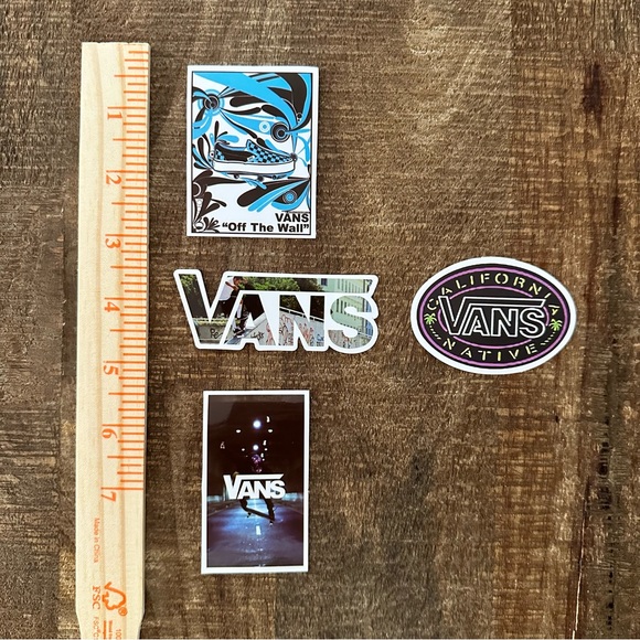 VANS STICKERS 10 UNIQUE STICKERS - Picture 2 of 4
